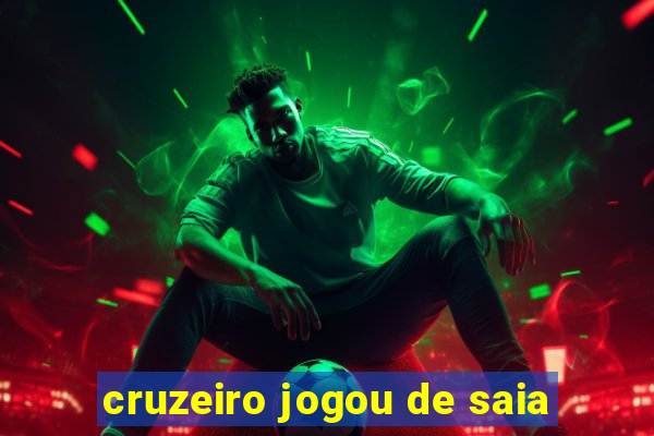 cruzeiro jogou de saia